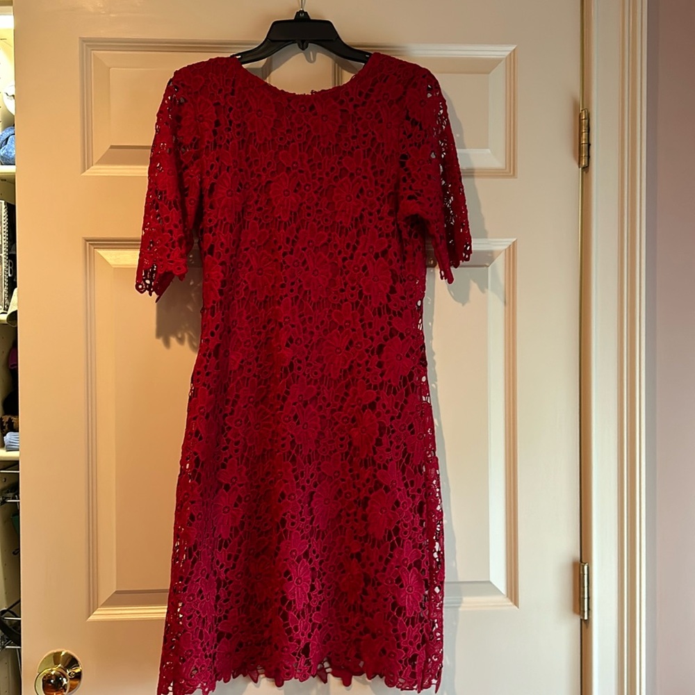 Nina Leonard Lace dress!